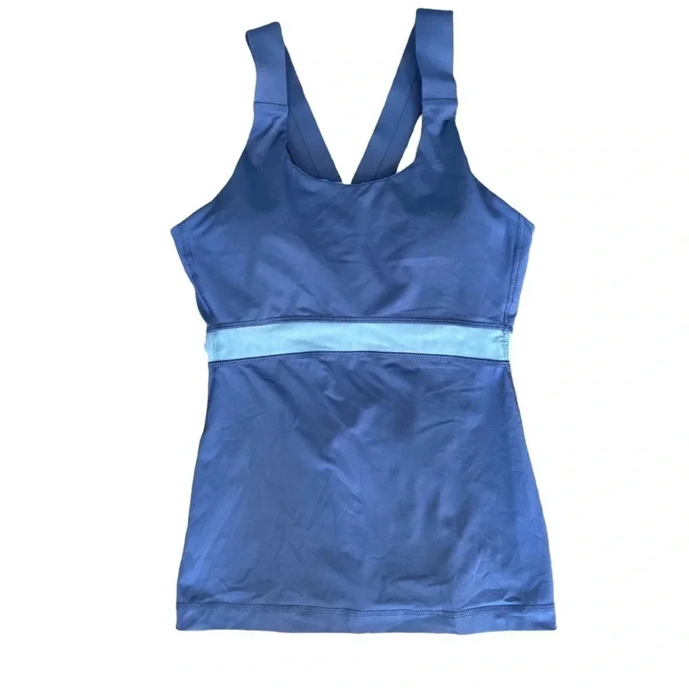 Lululemon Blue‎ Racerback Tank
